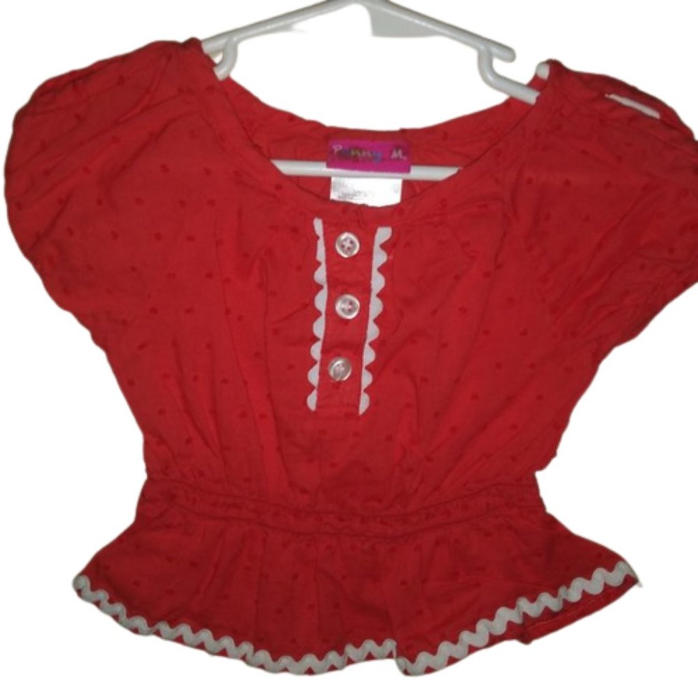 Penny M Red Top Size 2T